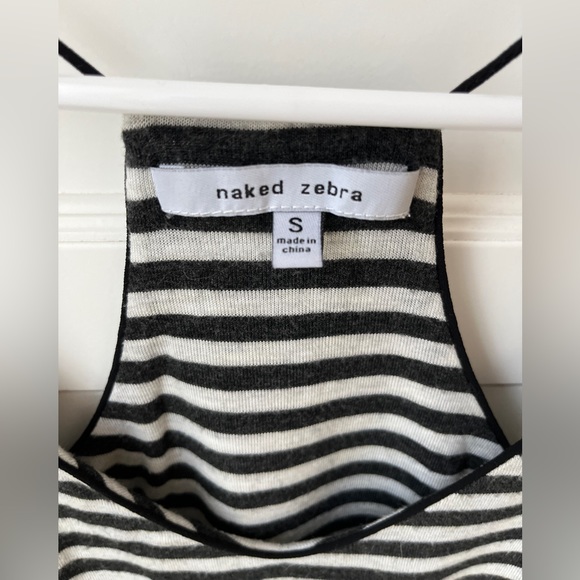 2 for $24! 🎉 Naked Zebra Spaghetti Strap Tank - Picture 6 of 8